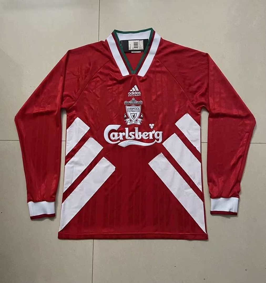 93/95 LiverpoolLocal Manga larga Retro Fan · Referencia del proveedor: 164543378