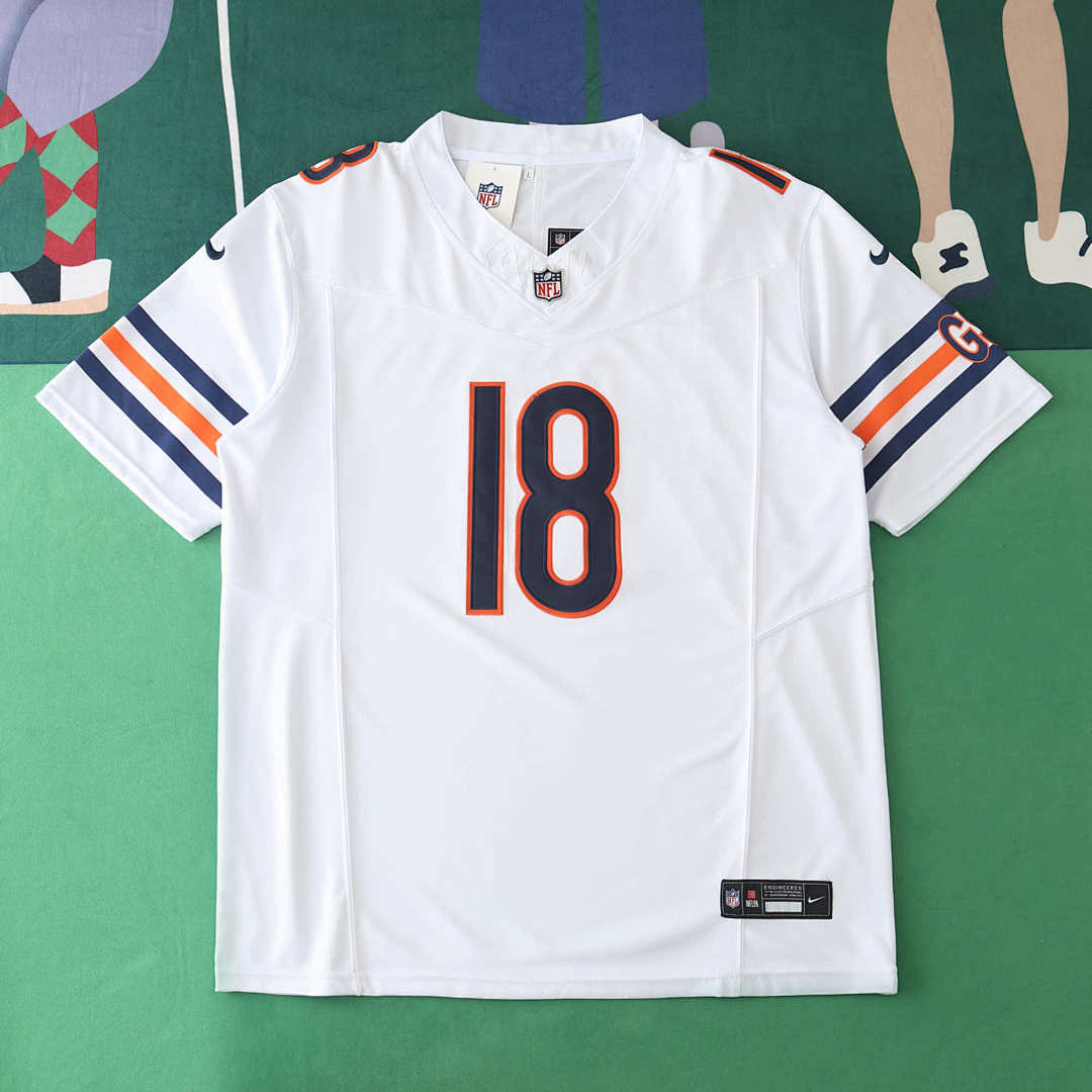 24/25 Chicago Bears white 3th generation 18#WILLIAMS · Referencia del proveedor: 174574647