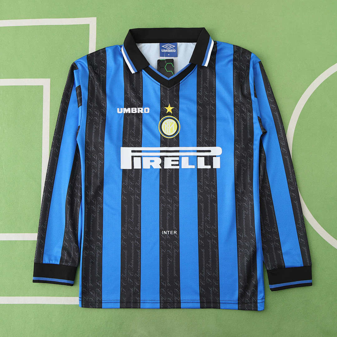 97/98 F.C. Internazionale Milano Local Long sleeved Retro Fan · Referencia del proveedor: 182874816