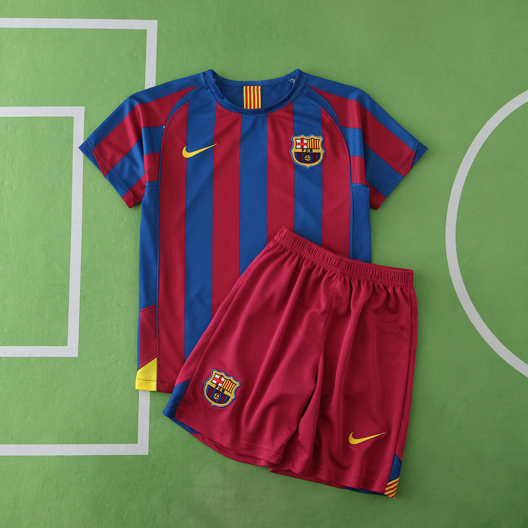 05/06 FC Barcelona / Barça Local Retro Conjunto infantil · Referencia del proveedor: 186947438