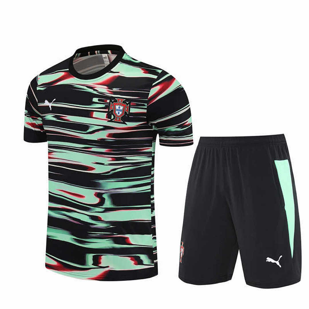 25/26 Portugal Conjunto de entrenamiento de manga corta Fan · Referencia del proveedor: 213047677