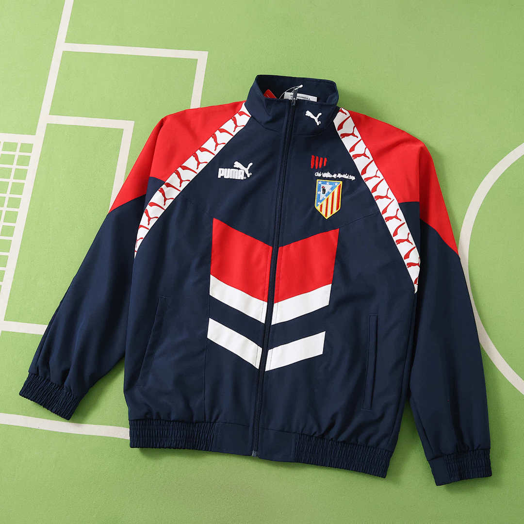 25/26 Club Atlético de Madrid Retro Cortavientos · Referencia del proveedor: 227844235