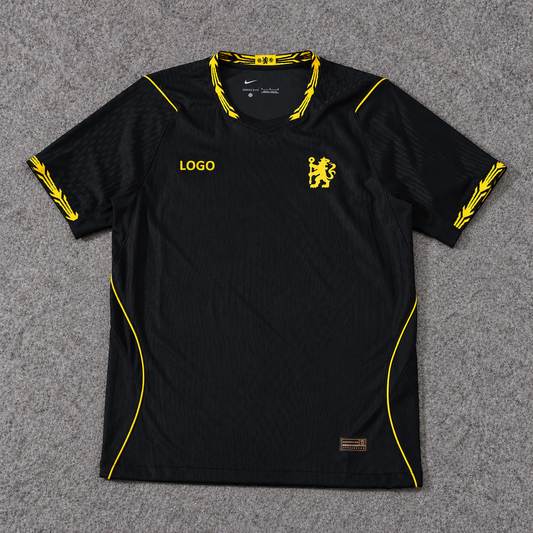 26/27 Chelsea F.C. Visitante Player · Alfombra gris, escudo original y LOGO en la marca deportiva
