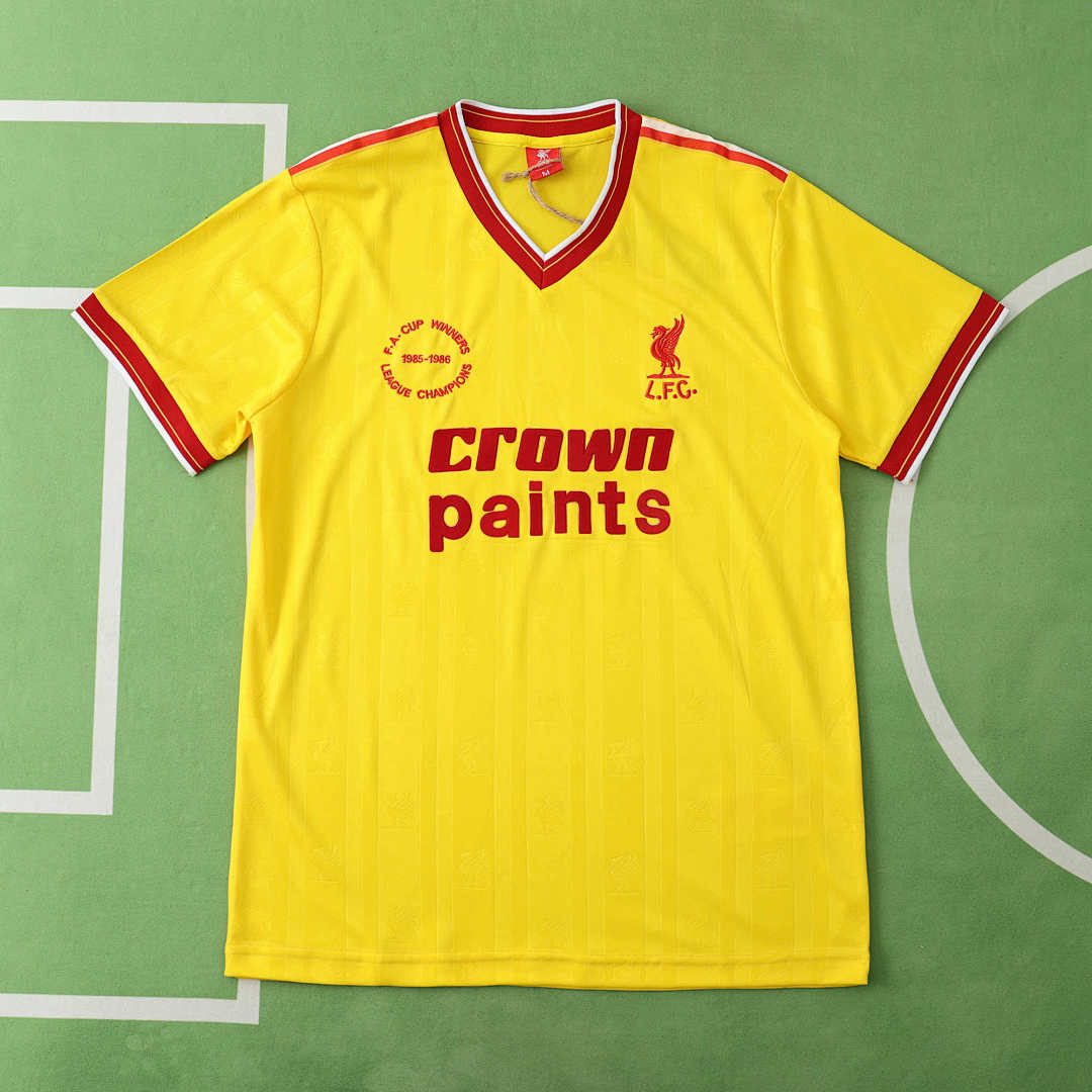 85/86 Liverpool Visitante Fan · Referencia del proveedor: 164102536