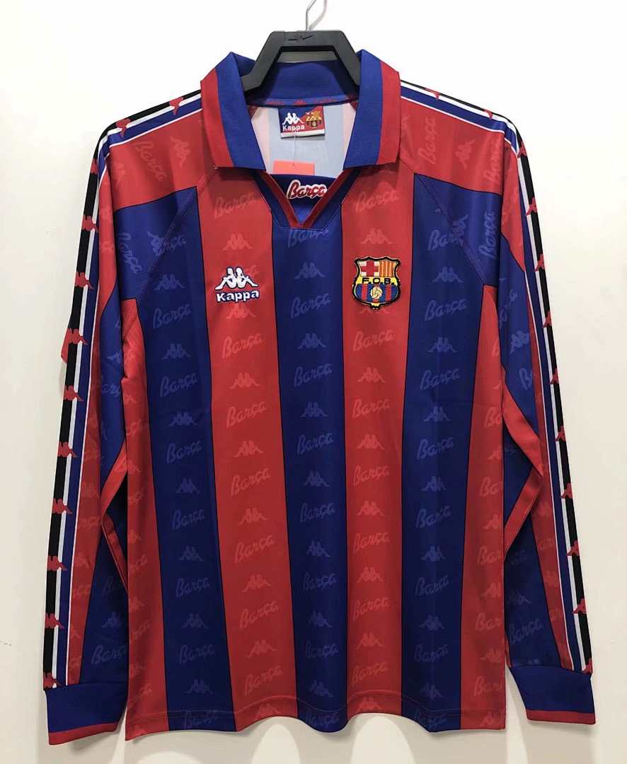 96/97 Barcelona Local Long Sleeved Retro Fan · Referencia del proveedor: 164528552