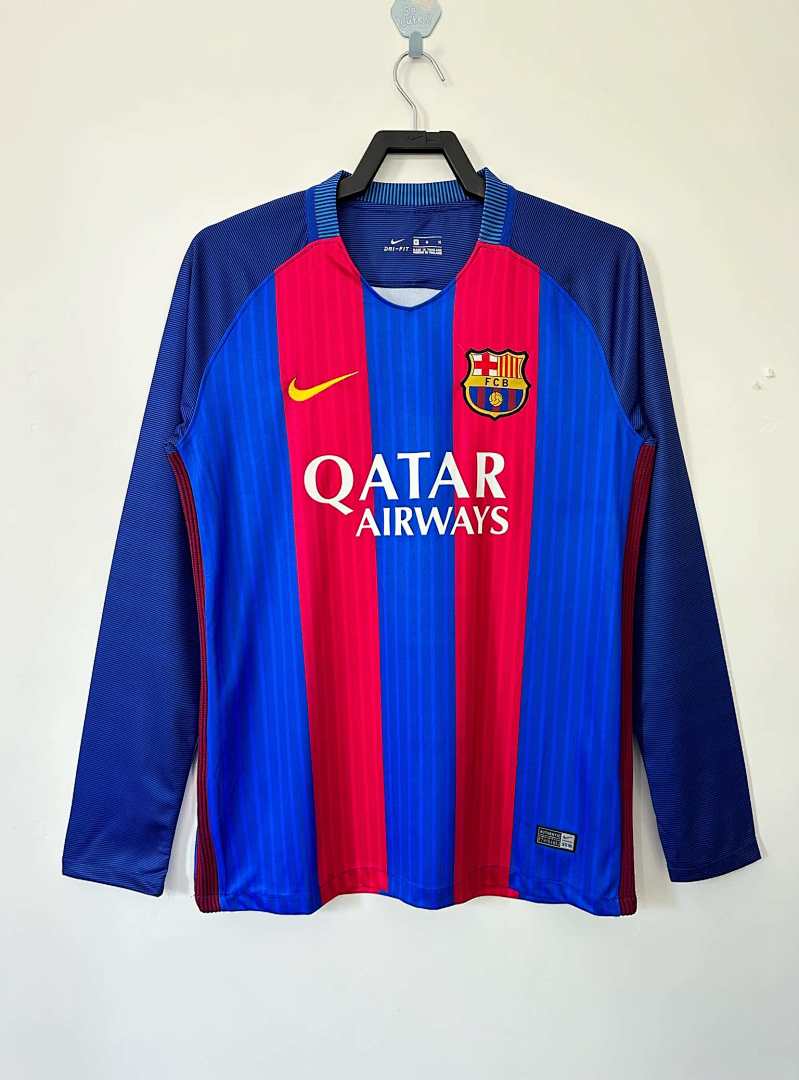 16/17 Barcelona Local Manga larga Retro Fan · Referencia del proveedor: 164537082