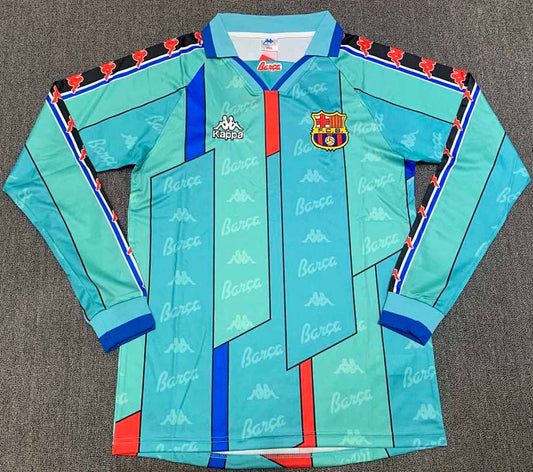 96/97 Barcelona Visitante long sleeved Retro Fan · Referencia del proveedor: 164544524
