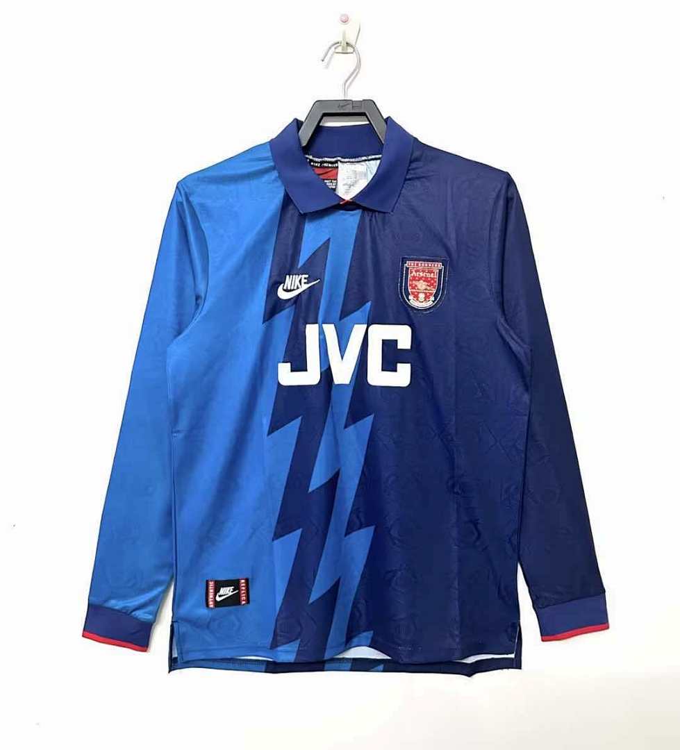 95/96 Arsenal Visitante Long sleeved Retro Fan · Referencia del proveedor: 164550924