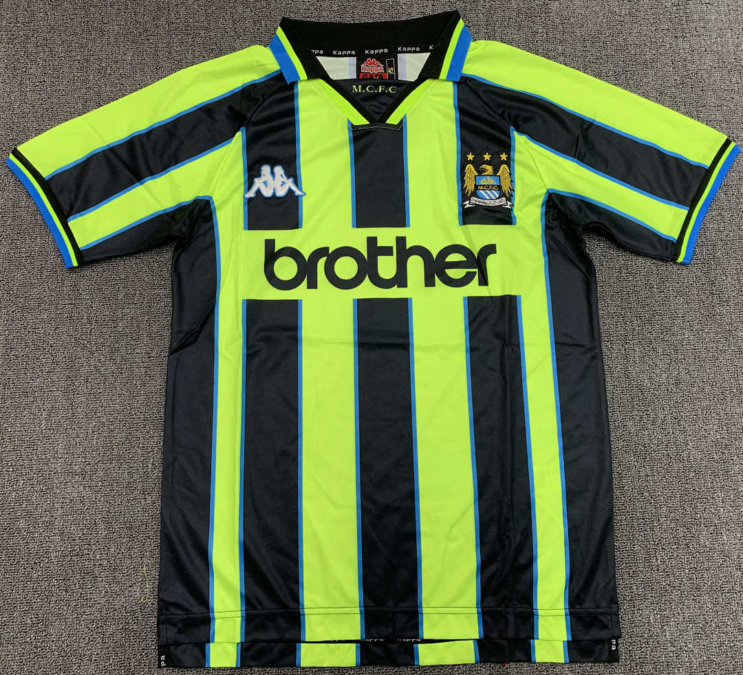 98/99 Manchester City Visitante Retro Fan · Referencia del proveedor: 164557430