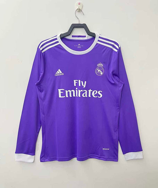 16/17 Real Madrid Visitante Long sleeved Retro Fan · Referencia del proveedor: 164561223