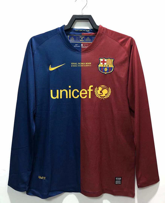 08/09 Barcelona Local Long Sleeved Champions League Retro Fan · Referencia del proveedor: 164561530