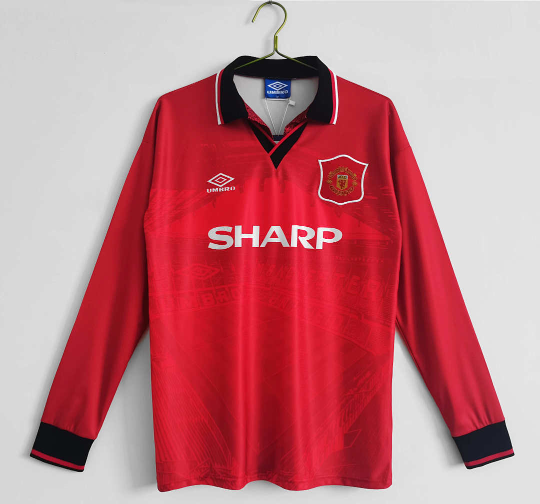 94/96 Manchester United Local Long sleeved Retro Fan · Referencia del proveedor: 164626251
