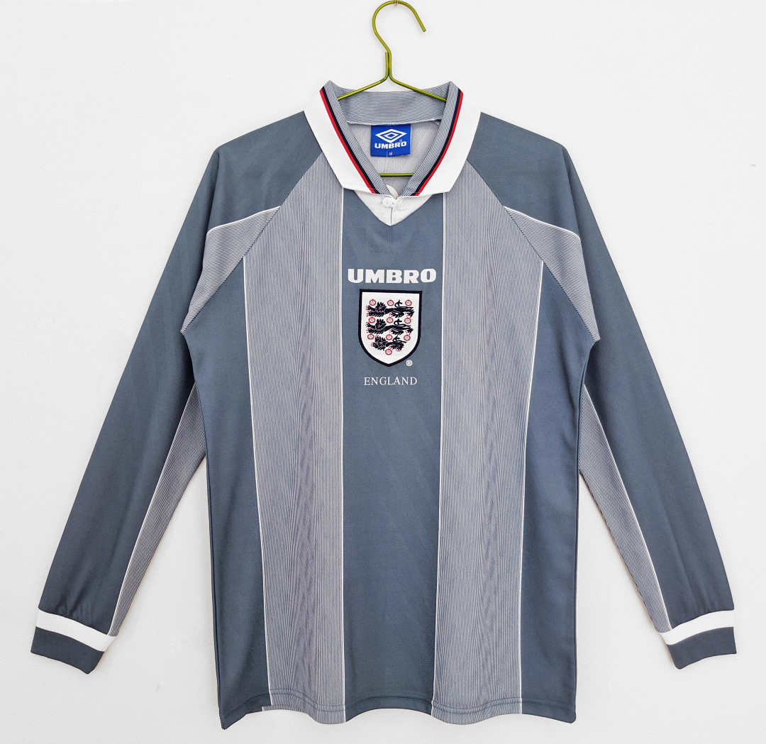 19/96 England Visitante Long sleeved Retro Fan · Referencia del proveedor: 164631134