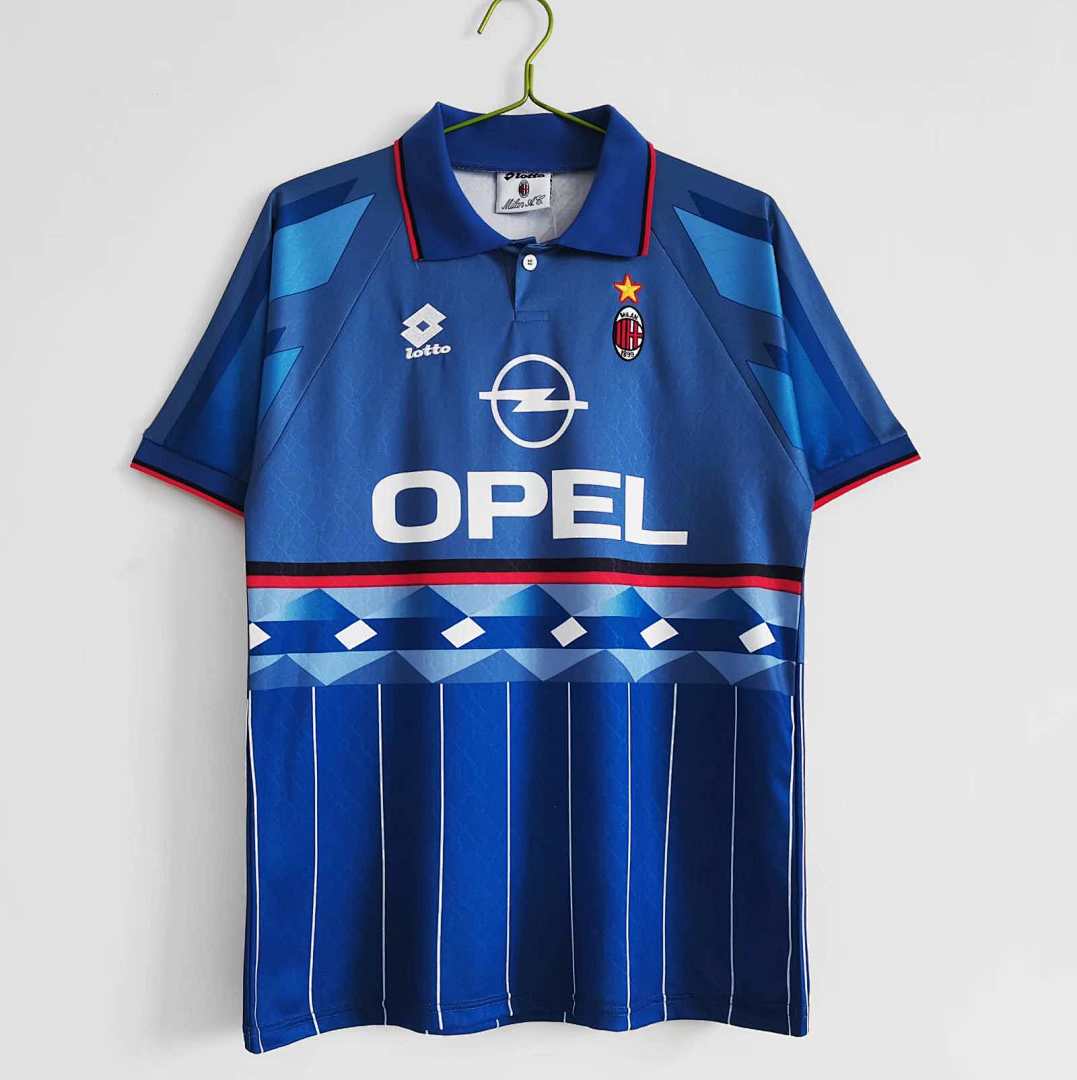 95/96 AC Milan Three Visitante Retro Fan · Referencia del proveedor: 164650019