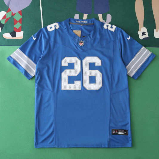 24/25 Detroit Lions blue 3th generation 26#GIBBS · Referencia del proveedor: 174574654