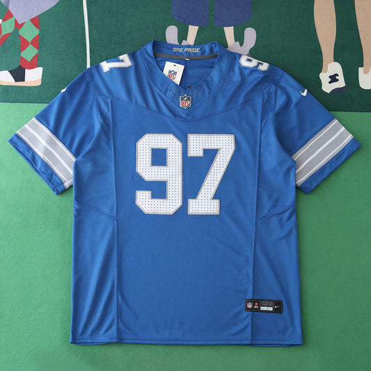 24/25 Detroit Lions blue 97#HUTCHINSON · Referencia del proveedor: 174574755