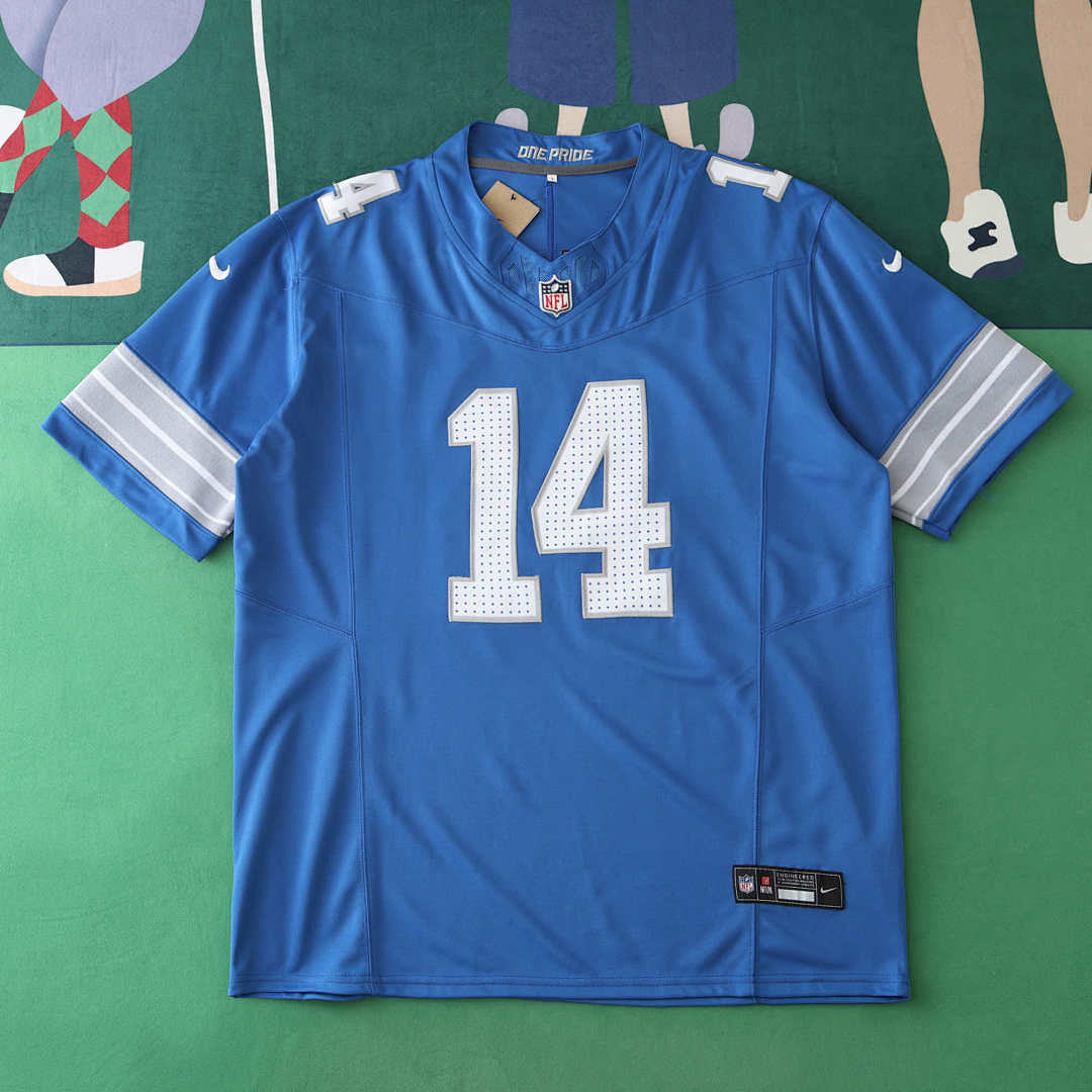 24/25 Detroit Lions blue 3th generation 14#ST BROWN · Referencia del proveedor: 174574770