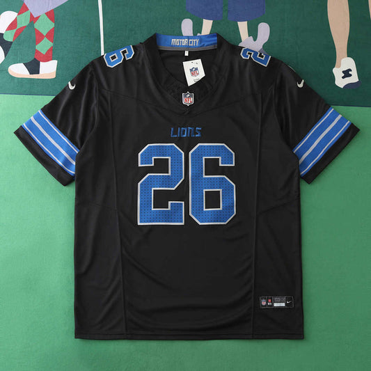 24/25 Detroit Lions black 3th generation 26#GIBBS · Referencia del proveedor: 174574790