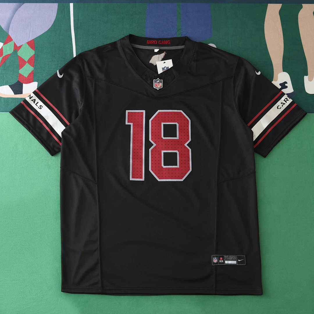24/25 Arizona Cardinals black 3th generation 18#HARRISON JR · Referencia del proveedor: 174574794