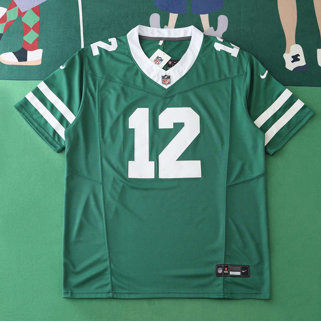 24/25 New York Jets green 3th generation 12#NAMATH · Referencia del proveedor: 174574832