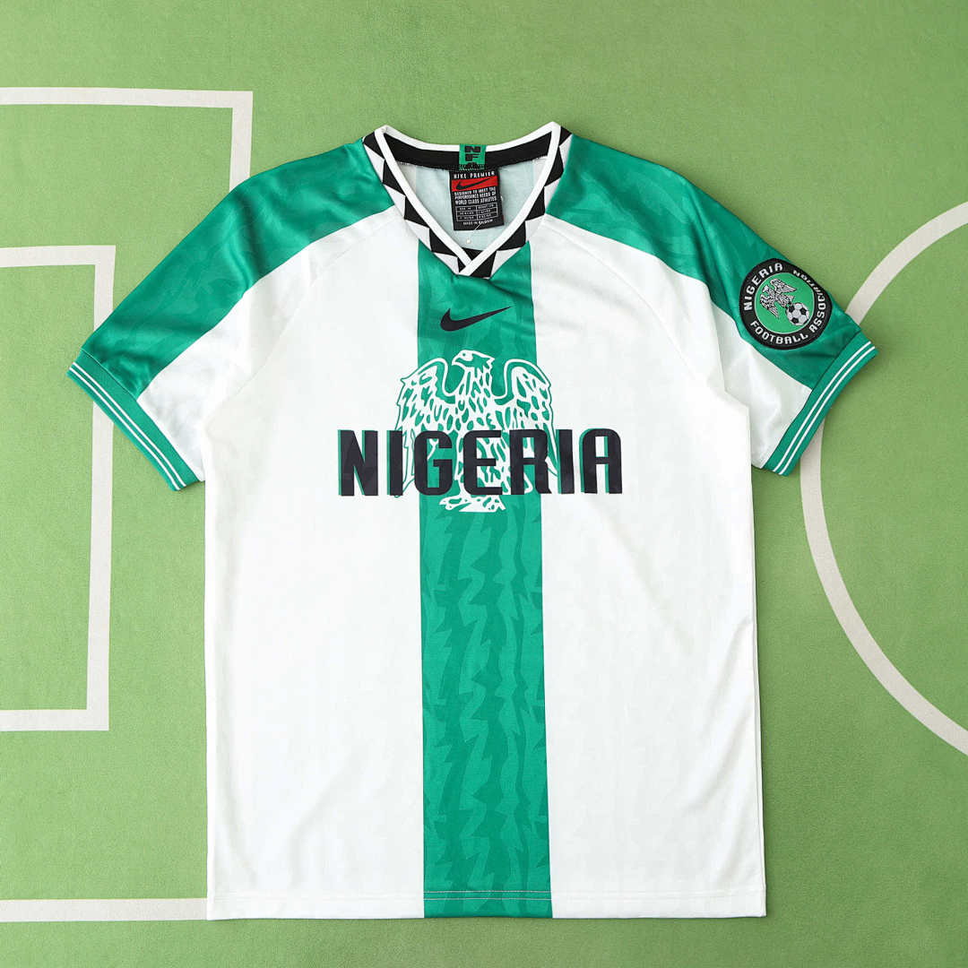 19/96 Nigeria Visitante Retro Fan · Referencia del proveedor: 182233945
