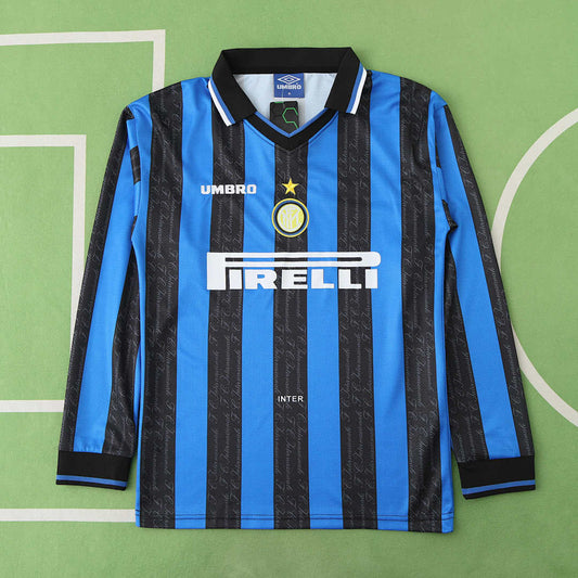 97/98 F.C. Internazionale Milano Local Long sleeved Retro Fan · Referencia del proveedor: 182874816