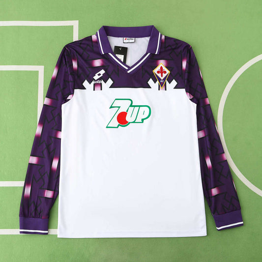 92/93 ACF Fiorentina Visitante Long sleeved Fan · Referencia del proveedor: 183453939