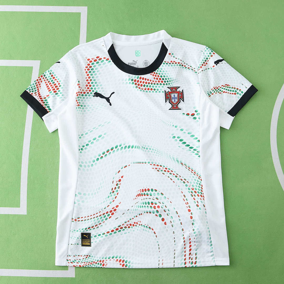 25/26 Portugal Visitante Camiseta de mujer · Referencia del proveedor: 186378096