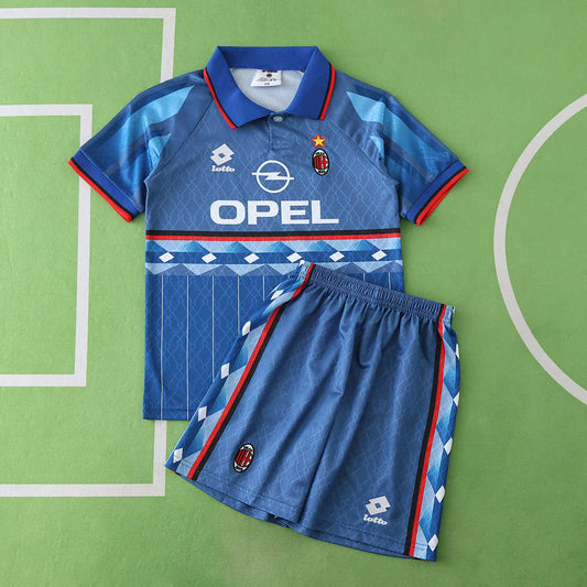 95/96 A.C. Milan Visitante Retro Conjunto infantil · Referencia del proveedor: 186946699