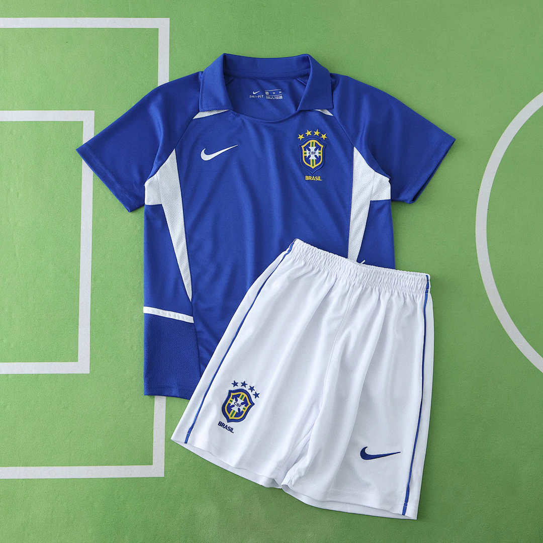 20/02 Brazil Visitante Retro Conjunto infantil · Referencia del proveedor: 186946734