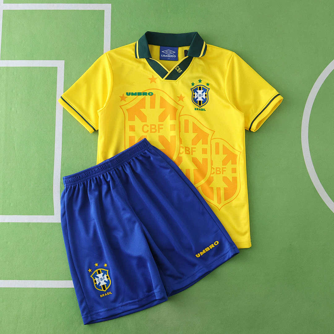 93/94 Brazil Local Retro Conjunto infantil · Referencia del proveedor: 186947200