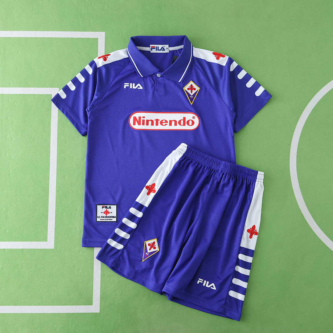 19/98 ACF Fiorentina Local Retro Conjunto infantil · Referencia del proveedor: 186947252