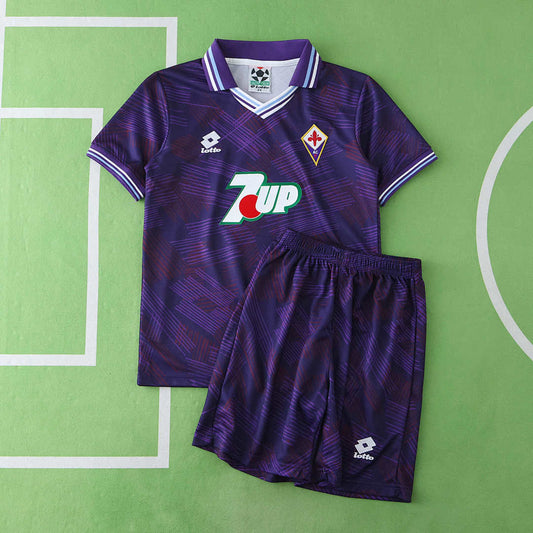 92/93 ACF Fiorentina Local Retro Conjunto infantil · Referencia del proveedor: 186947263