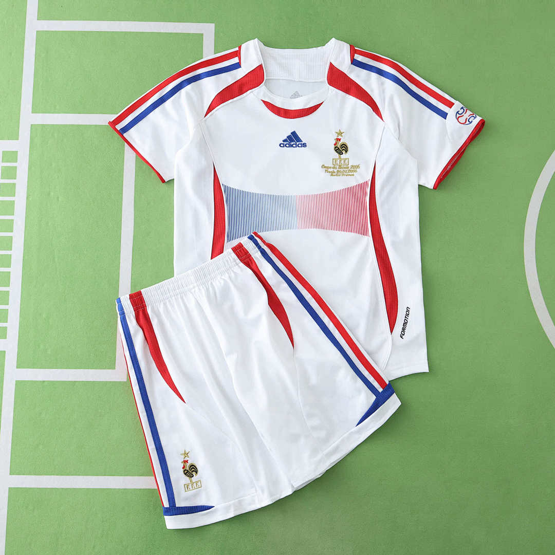 20/06 France Visitante Retro Conjunto infantil · Referencia del proveedor: 186947328