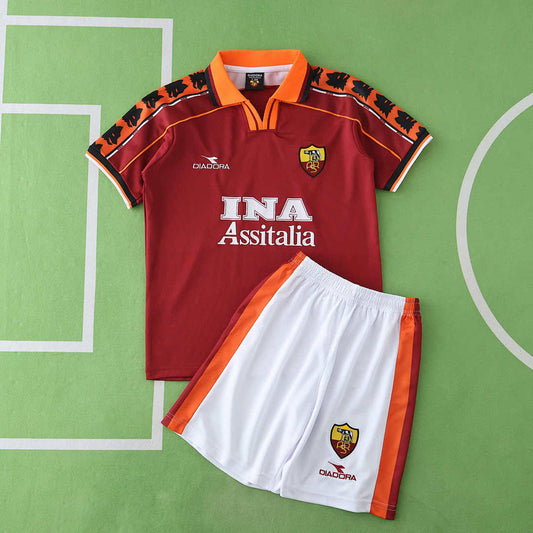 98/99 A.S. Roma Local Retro Conjunto infantil · Referencia del proveedor: 186947346