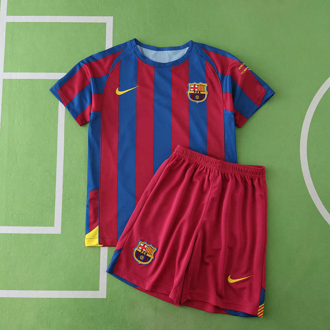 05/06 FC Barcelona / Barça Local Retro Conjunto infantil · Referencia del proveedor: 186947399