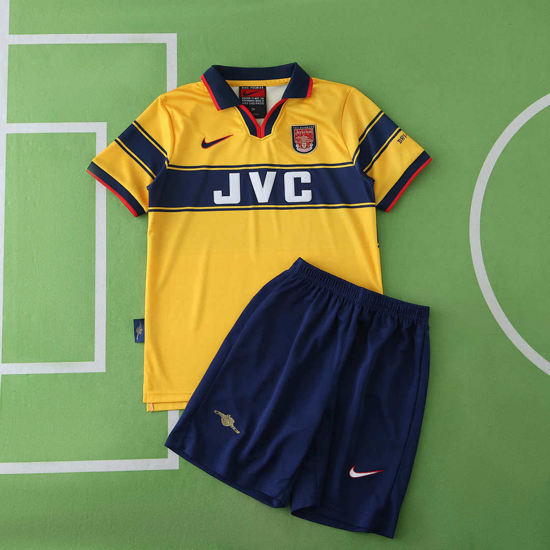 97/99 Arsenal F.C. Visitante Retro Conjunto infantil · Referencia del proveedor: 186947497