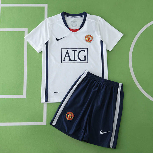 08/09 Manchester United F.C. Visitante Retro Conjunto infantil · Referencia del proveedor: 186947793