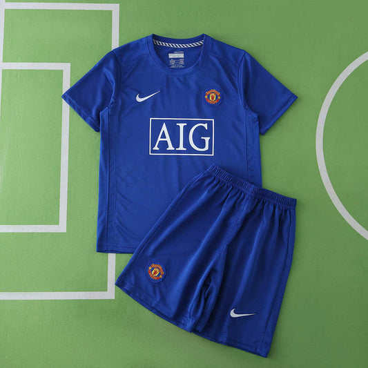08/09 Manchester United F.C. Tercera Retro Conjunto infantil · Referencia del proveedor: 186947834