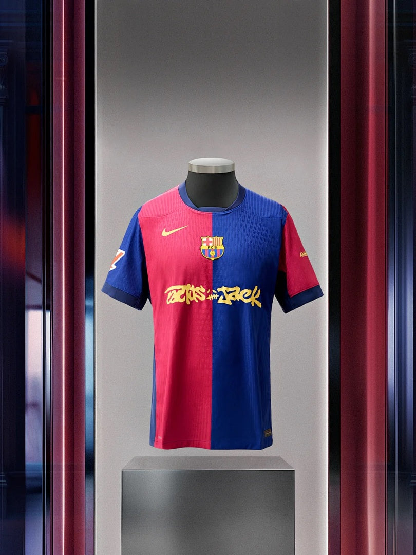 Limited Edition FC BARCELONA X TRAVIS SCOTT Camiseta. FC Barcelona 24/25 Men’s Kit Player v · Referencia del proveedor: 194535889
