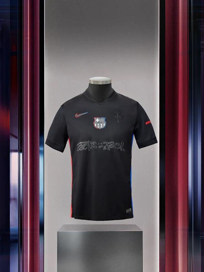 Men's Visitante Camiseta Limited Edition Travis Scott 24/25. FC Barcelona Men's Visitante fan versio · Referencia del proveedor: 195267278