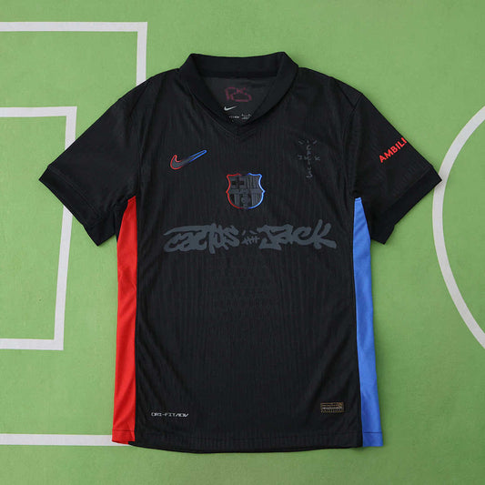 Limited Edition FC BARCELONA X TRAVIS SCOTT Camiseta. FC Barcelona 24/25 Visitante Player · Referencia del proveedor: 196970347