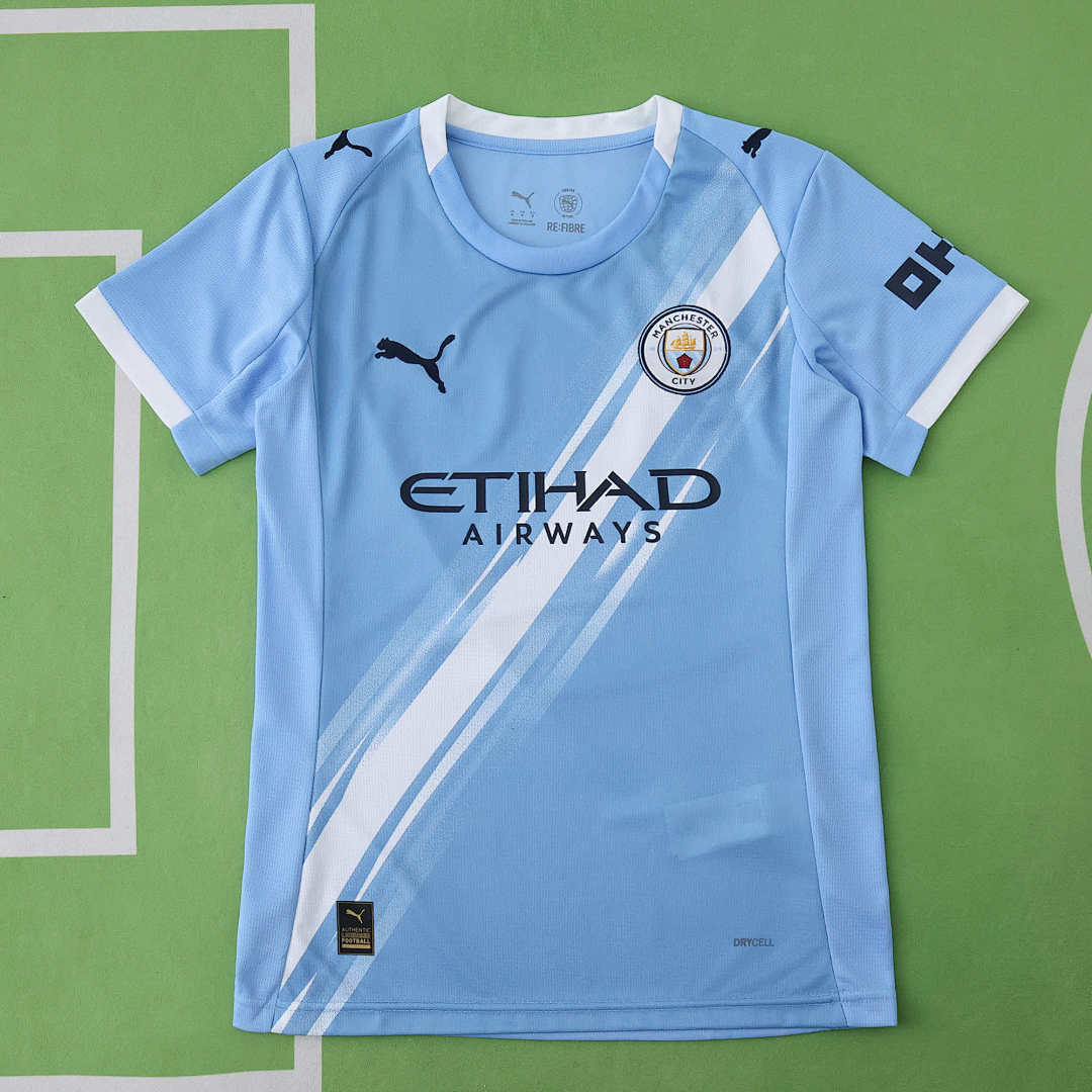 25/26 Manchester City F.C. Local Camiseta de mujer · Referencia del proveedor: 196970418