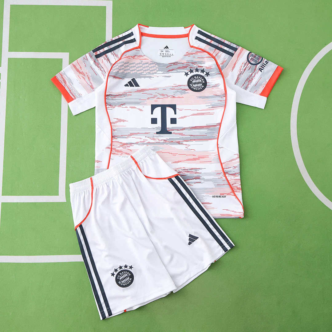 25/26 Fußball-Club Bayern München Visitante Conjunto infantil · Referencia del proveedor: 196970467