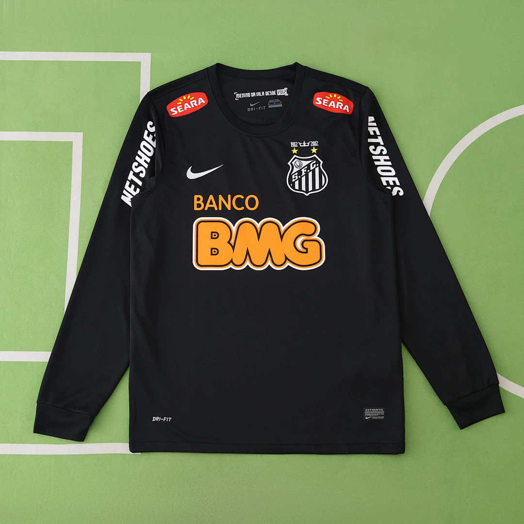 12/13 Santos FC black Long sleeved Retro Fan · Referencia del proveedor: 200431547