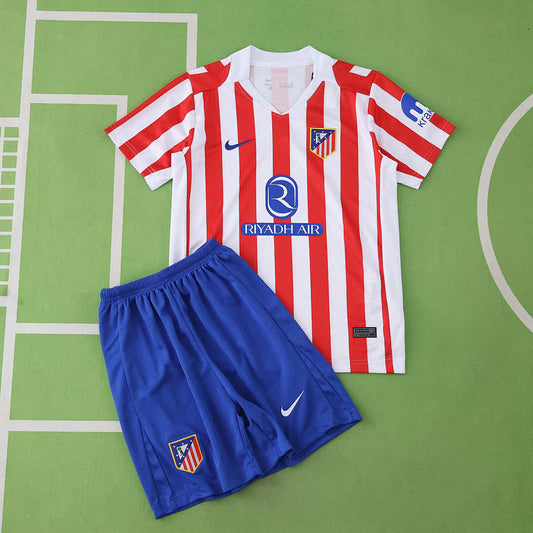 25/26 Club Atlético de Madrid Local Conjunto infantil · Referencia del proveedor: 201723178