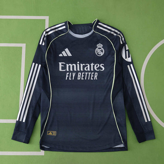 25/26 Real Madrid CF Visitante Long sleeve Player · Referencia del proveedor: 201723317