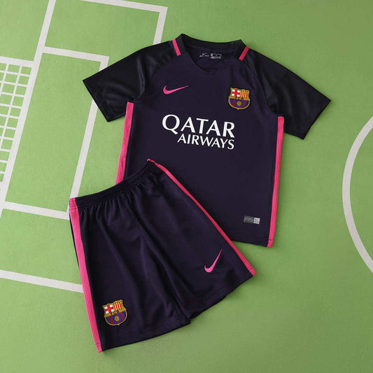 16/17 FC Barcelona / Barça Visitante Retro Conjunto infantil · Referencia del proveedor: 203872751