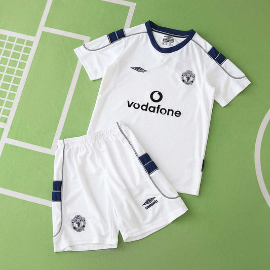 00/01 Manchester United F.C. Visitante Retro Conjunto infantil · Referencia del proveedor: 203873166