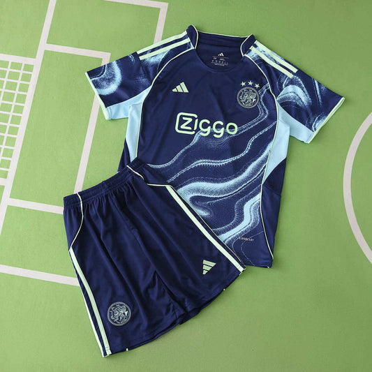 25/26 AFC Ajax Visitante Conjunto infantil · Referencia del proveedor: 205840179